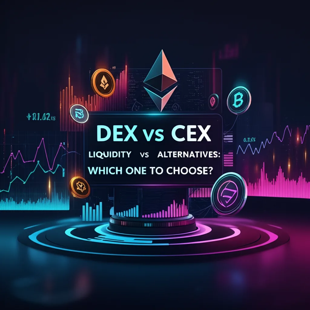 DEX Vs CEX Liquidity vs Alternatives: Which One to Choose?
