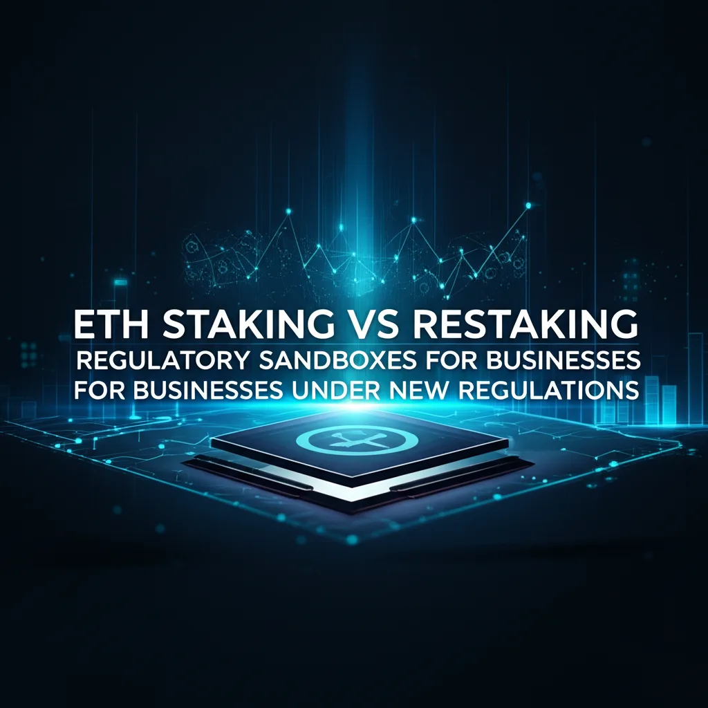 Eth Staking vs Restaking: Regulatory Sandboxes for Businesses Under New Regulations