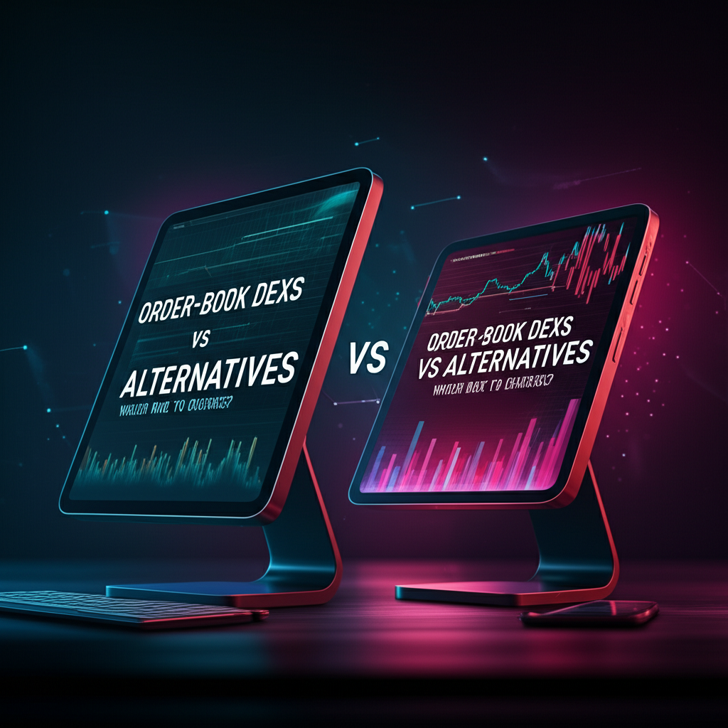 Order-book Dexs vs Alternatives: Which One to Choose?