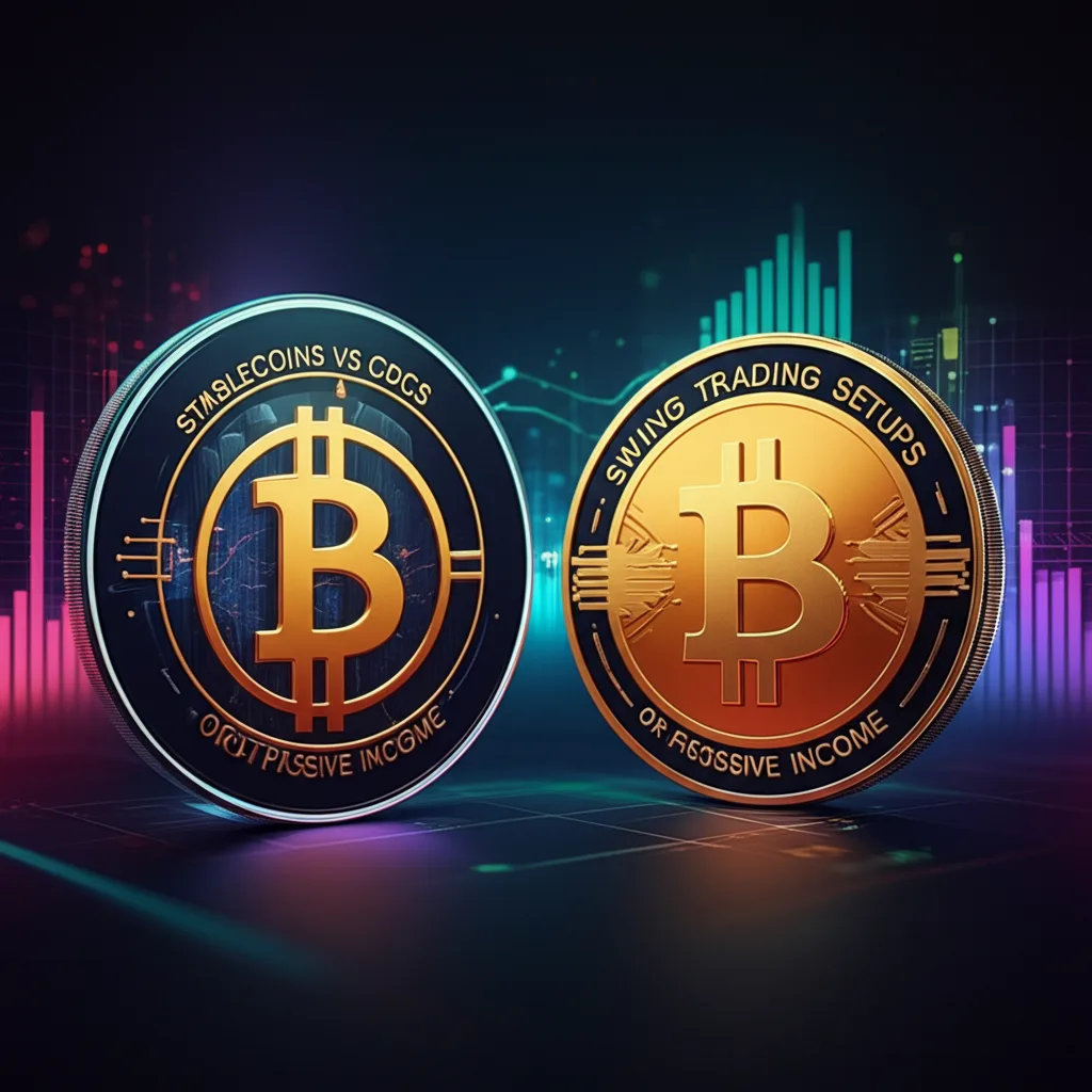 Stablecoins vs Cbdcs: Swing Trading Setups for Passive Income